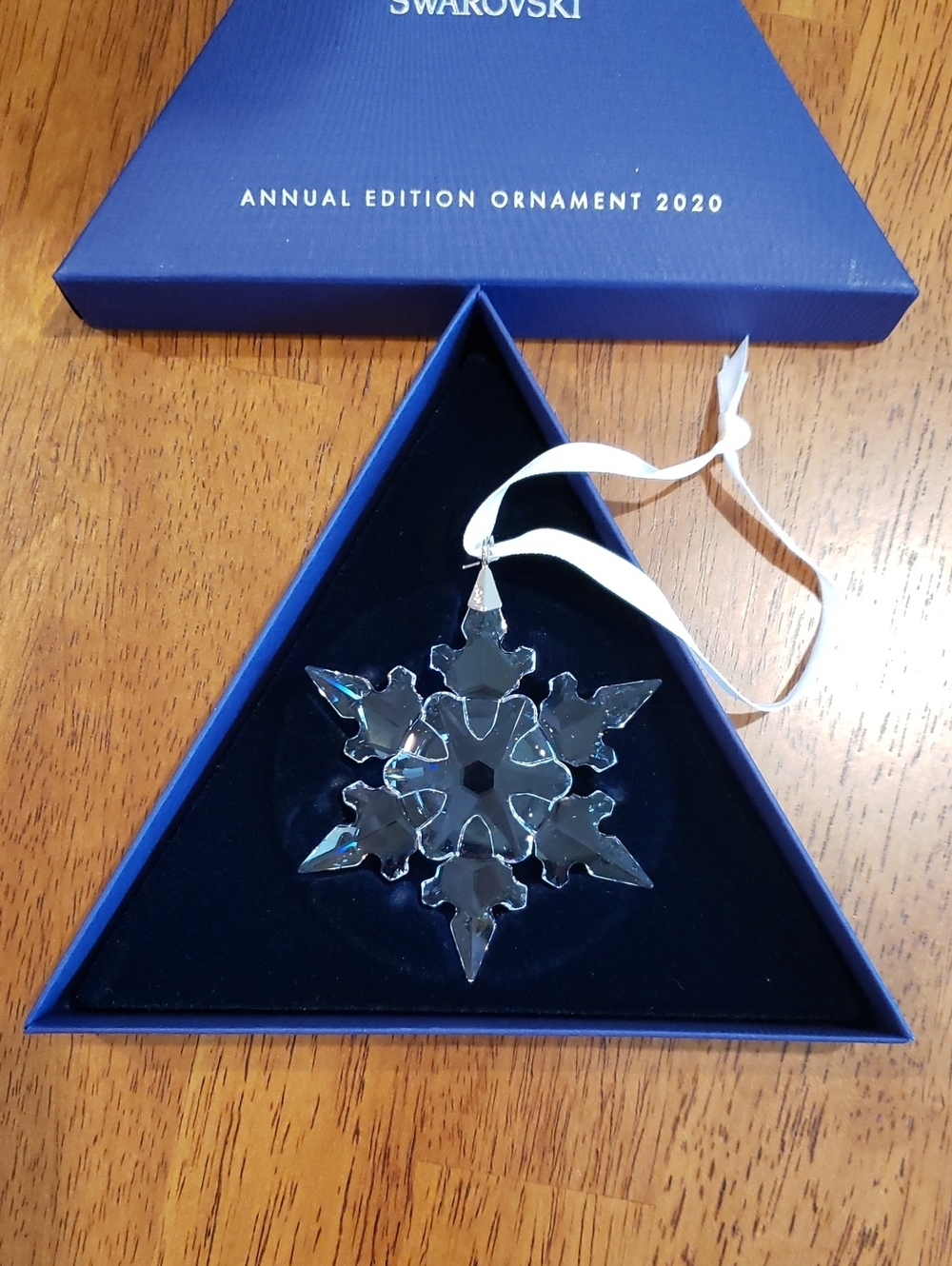 Swarovski Annual Edition Ornament 2020 Clear Crystal Snowflake Ornament